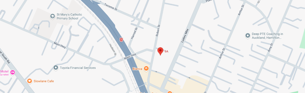 : Map showing Ellerslie Masonic Centre at 9A Robert Street, Ellerslie.